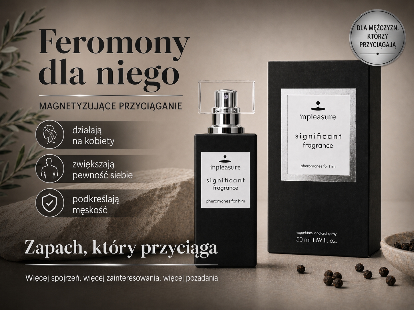 Feromony męskie